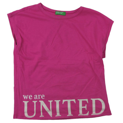 T-Shirt - BENETTON - 6-7 ans (122) – Vêtement d’occasion bébé/enfant Benetton – Les Ptits Potes