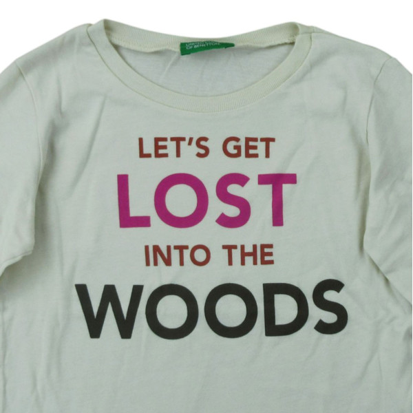T-Shirt - BENETTON - 4-5 ans (110) – Vêtement d’occasion bébé/enfant Benetton – Les Ptits Potes