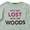 T-shirt met lange mouwen - Benetton - 4-5 jaar 110 cm – Tweedehands baby- en kinderkleding van Benetton – Les Ptits Potes