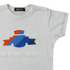 T-shirt met korte mouwen - Replay - 116 cm (6 jaar) – Tweedehands baby- en kinderkleding van Replay – Les Ptits Potes