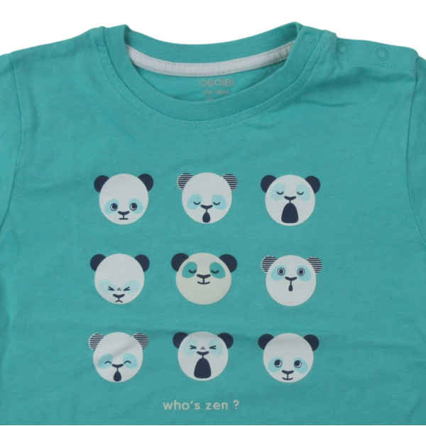 T-shirt met korte mouwen - Okaidi-Obaibi - 86 cm (23 maanden) – Tweedehands baby- en kinderkleding van Okaidi-Obaibi – Les Pt