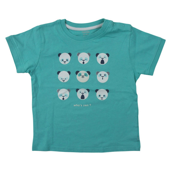 T-shirt met korte mouwen - Okaidi-Obaibi - 86 cm (23 maanden) – Tweedehands baby- en kinderkleding van Okaidi-Obaibi – Les Pt