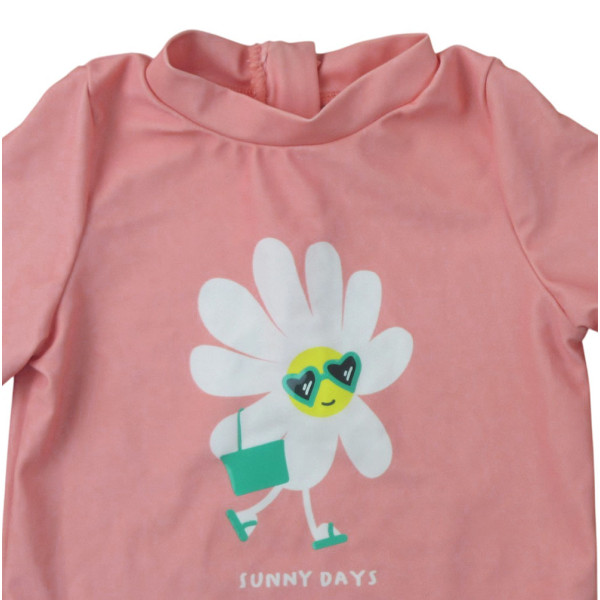 T-Shirt anti-UV - CUDDLES & SMILES - 18-24 mois – Vêtement d’occasion bébé/enfant Cuddles and Smiles – Les Ptits Potes