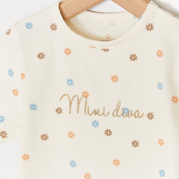 T-Shirt - CUDDLES & SMILES - 2 ans (92) – Vêtement d’occasion bébé/enfant Cuddles and Smiles – Les Ptits Potes