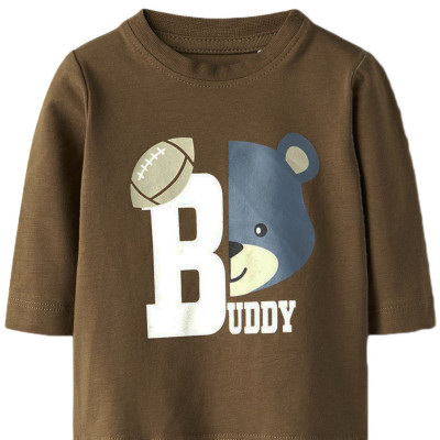 Langarmshirt - Name it - 62 cm (3 Monate) – Secondhand-Babykleidung/-Kinderkleidung von Name it – Les Ptits Potes