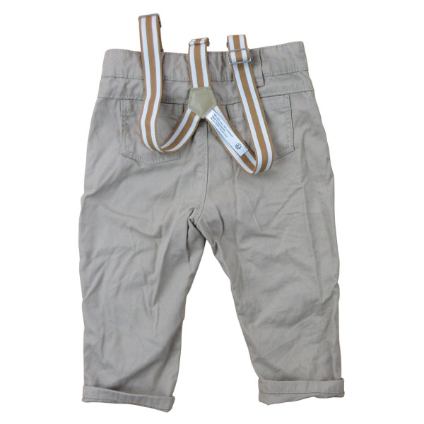 Broek - Okaidi-Obaibi - 71 cm (9 maanden) – Tweedehands baby- en kinderkleding van Okaidi-Obaibi – Les Ptits Potes