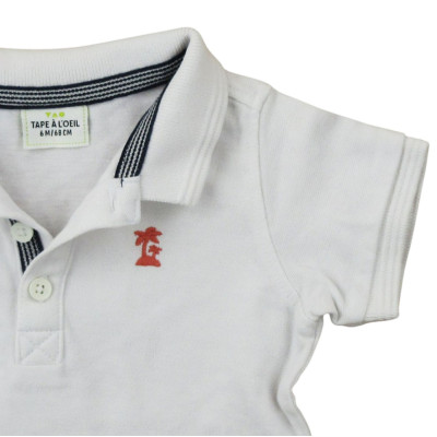 Kurzarmpoloshirt - Tape à l'Oeil - 68 cm (6 Monate) – Secondhand-Babykleidung/-Kinderkleidung von Tape à l'Oeil – Les Ptits P