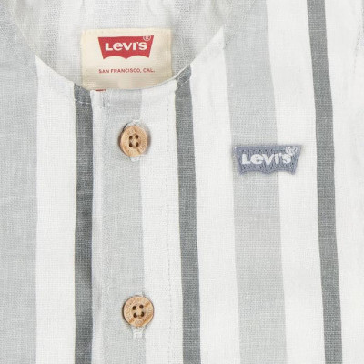 Kurzer Overall - Levi's - 71 cm (9 Monate) – Secondhand-Babykleidung/-Kinderkleidung von Levi's – Les Ptits Potes