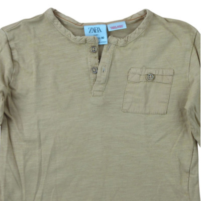 Langarmshirt - Zara - 9-12 Monate 80 cm – Secondhand-Babykleidung/-Kinderkleidung von Zara – Les Ptits Potes