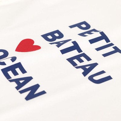 Kurzarmshirt - Petit bateau - 74 cm (12 Monate) – Secondhand-Babykleidung/-Kinderkleidung von Petit bateau – Les Ptits Potes