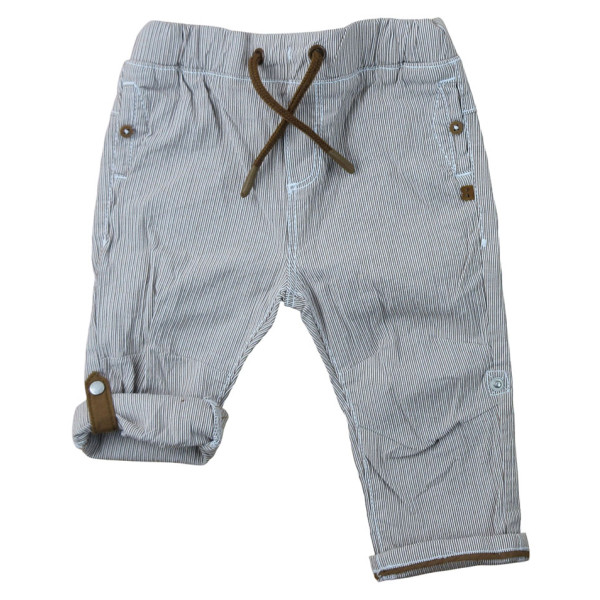 Pantalon convertible - OBAÏBI - 12 mois (74) – Vêtement d’occasion bébé/enfant Okaidi-Obaibi – Les Ptits Potes