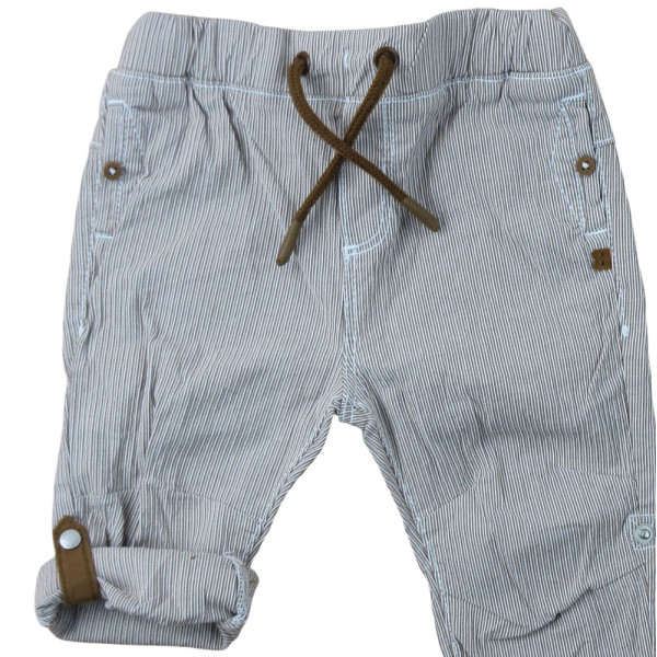 Pantalon convertible - OBAÏBI - 12 mois (74) – Vêtement d’occasion bébé/enfant Okaidi-Obaibi – Les Ptits Potes
