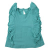 Bluse mit kurzen Ärmeln - Zara - 18-24 Monate 92 cm – Secondhand-Babykleidung/-Kinderkleidung von Zara – Les Ptits Potes