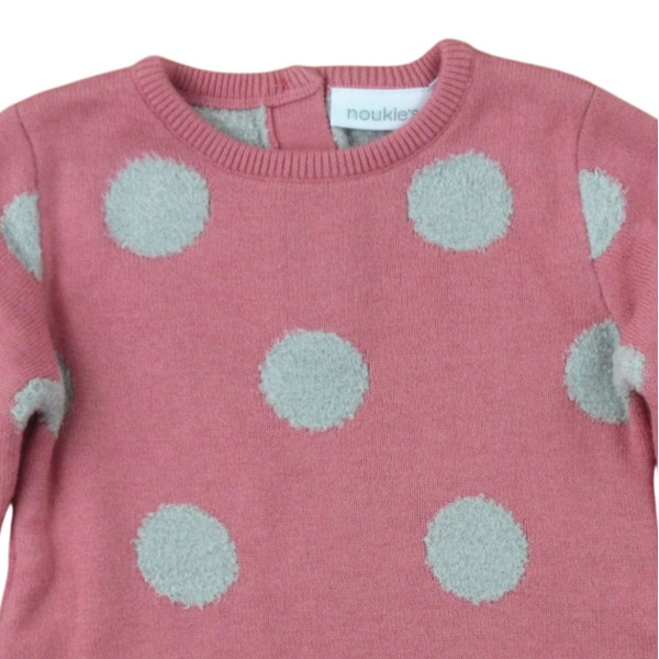 Jurk - Noukie's - 68 cm (6 maanden) – Tweedehands baby- en kinderkleding van Noukie's – Les Ptits Potes