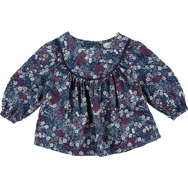 Bluse mit langen Ärmeln - Tape à l'Oeil - 71 cm (9 Monate) – Secondhand-Babykleidung/-Kinderkleidung von Tape à l'Oeil – Les 