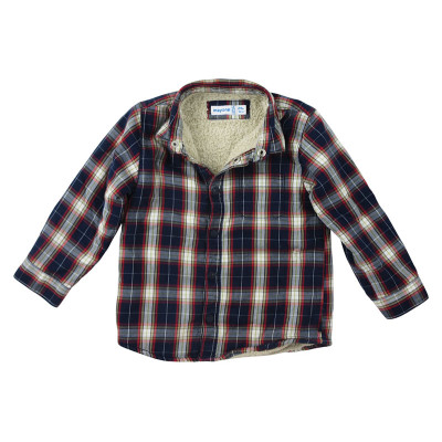 Fleecegevoerd overhemd - Mayoral - 92 cm (2 jaar)