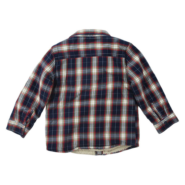 Fleecegefüttertes Hemd - Mayoral - 92 cm (2 Jahre) – Secondhand-Babykleidung/-Kinderkleidung von Mayoral – Les Ptits Potes
