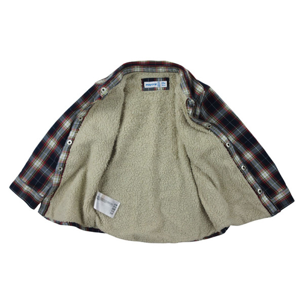 Chemise doublée polaire - MAYORAL - 2 ans (92) – Vêtement d’occasion bébé/enfant Mayoral – Les Ptits Potes