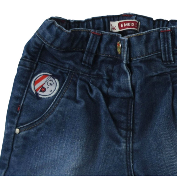 Jeans - Dpam - 68 cm (6 maanden) – Tweedehands baby- en kinderkleding van Dpam – Les Ptits Potes