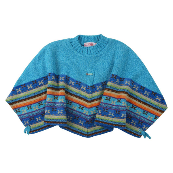 Poncho - Clayeux - 104 cm (4 Jahre) – Secondhand-Babykleidung/-Kinderkleidung von Clayeux – Les Ptits Potes