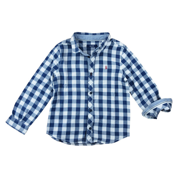 Chemise - OKAÏDI - 4 ans (104) – Vêtement d’occasion bébé/enfant Okaidi-Obaibi – Les Ptits Potes
