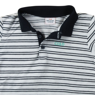 Kurzarmpoloshirt - Tape à l'Oeil - 104 cm (4 Jahre) – Secondhand-Babykleidung/-Kinderkleidung von Tape à l'Oeil – Les Ptits P