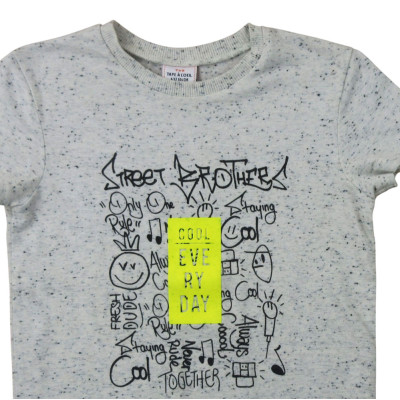 Kurzarmshirt - Tape à l'Oeil - 104 cm (4 Jahre) – Secondhand-Babykleidung/-Kinderkleidung von Tape à l'Oeil – Les Ptits Potes