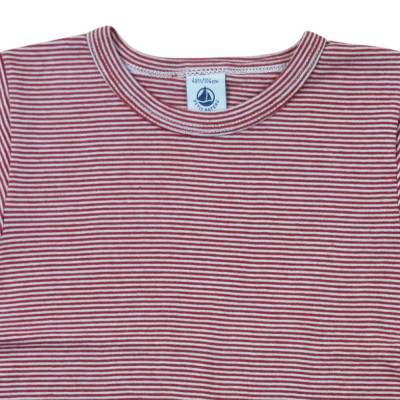 Kurzarmshirt - Petit bateau - 104 cm (4 Jahre) – Secondhand-Babykleidung/-Kinderkleidung von Petit bateau – Les Ptits Potes