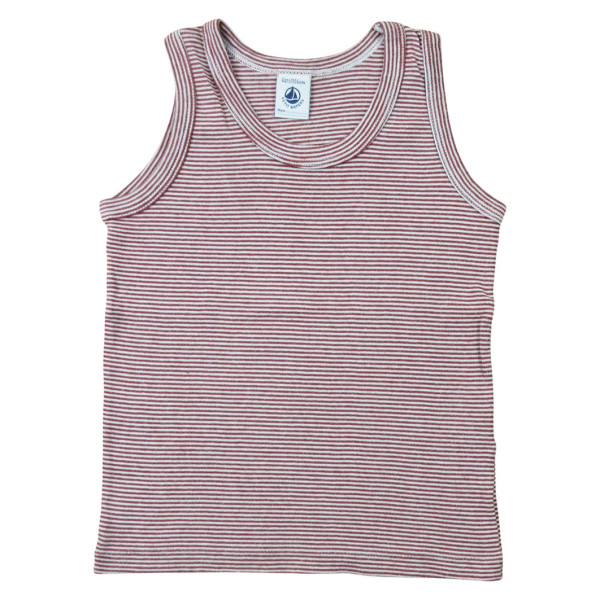 Tanktop - Petit bateau - 104 cm (4 jaar) – Tweedehands baby- en kinderkleding van Petit bateau – Les Ptits Potes