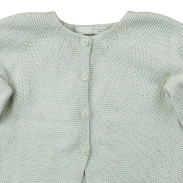 Gilet - ZARA - 9-12 mois (80) – Vêtement d’occasion bébé/enfant Zara – Les Ptits Potes