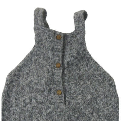 Langer Overall - Zara - 1-3 Monate 62 cm – Secondhand-Babykleidung/-Kinderkleidung von Zara – Les Ptits Potes