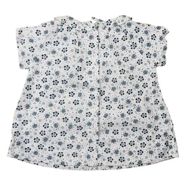 Bluse mit kurzen Ärmeln - Petit bateau - 80 cm (18 Monate)