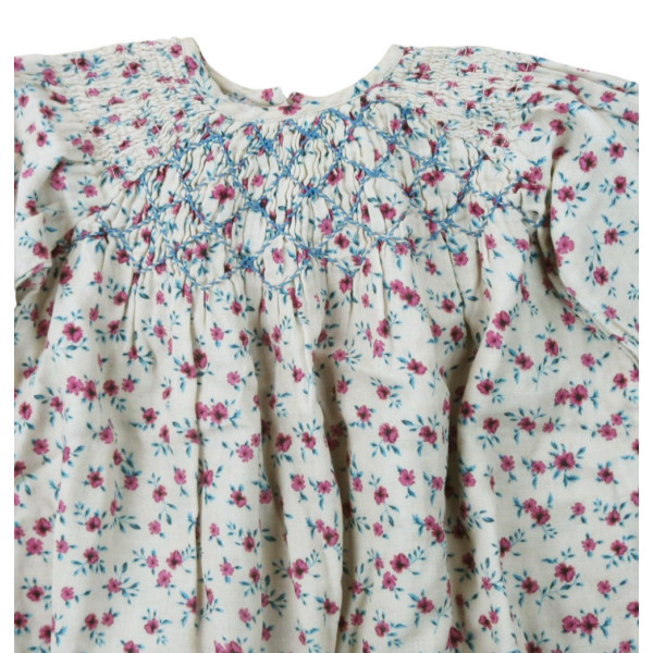 Blouse met korte mouwen - Zara - 18-24 mois 92 cm – Tweedehands baby- en kinderkleding van Zara – Les Ptits Potes
