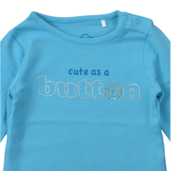 T-Shirt - JBC - 6 mois (68) – Vêtement d’occasion bébé/enfant JBC – Les Ptits Potes