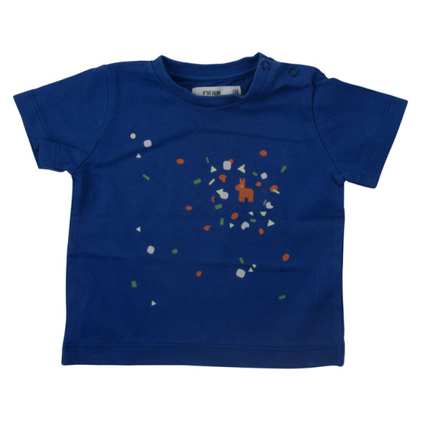 T-Shirt - P'TIT FILOU - 6 mois – Vêtement d’occasion bébé/enfant Filou & Friends – Les Ptits Potes