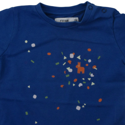 Kurzarmshirt - Filou & Friends - 6 Monate – Secondhand-Babykleidung/-Kinderkleidung von Filou & Friends – Les Ptits Potes