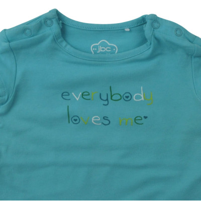 Kurzarmshirt - JBC - 68 cm (6 Monate) – Secondhand-Babykleidung/-Kinderkleidung von JBC – Les Ptits Potes