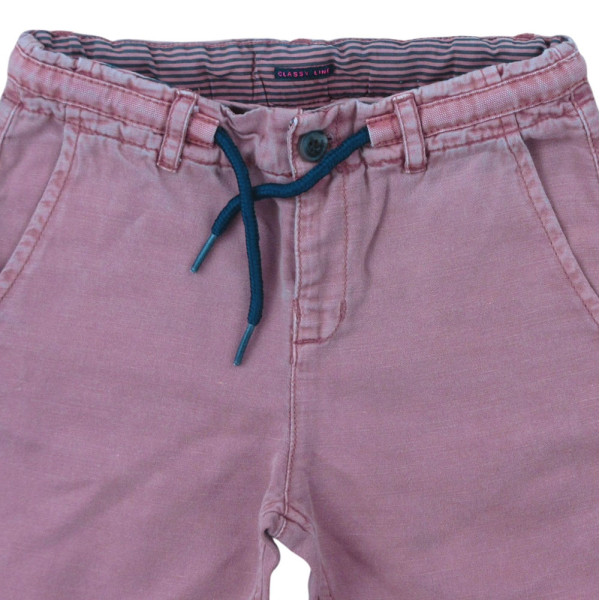 Short en lin - MAYORAL - 5 ans (110) – Vêtement d’occasion bébé/enfant Mayoral – Les Ptits Potes