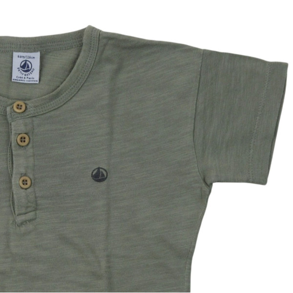 Kurzarmshirt - Petit bateau - 104 cm (4 Jahre) – Secondhand-Babykleidung/-Kinderkleidung von Petit bateau – Les Ptits Potes