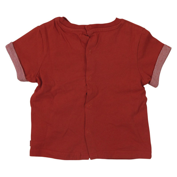 T-shirt met korte mouwen - Okaidi-Obaibi - 59 cm (3 maanden) – Tweedehands baby- en kinderkleding van Okaidi-Obaibi – Les Pti