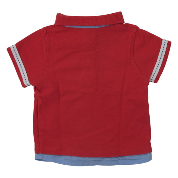 Kurzarmpoloshirt - Tape à l'Oeil - 59 cm (3 Monate) – Secondhand-Babykleidung/-Kinderkleidung von Tape à l'Oeil – Les Ptits P