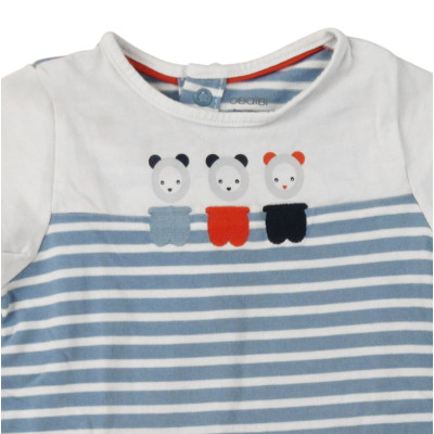 Jumpsuits - Korte - Okaidi-Obaibi - 68 cm (6 maanden) – Tweedehands baby- en kinderkleding van Okaidi-Obaibi – Les Ptits Pote