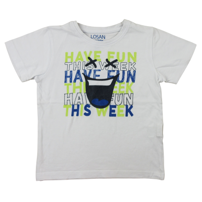 T-Shirt - LOSAN - 4 ans (104) – Vêtement d’occasion bébé/enfant Losan – Les Ptits Potes