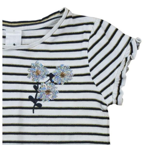 T-shirt met korte mouwen - 116 cm (6 jaar) – Tweedehands baby- en kinderkleding van  – Les Ptits Potes