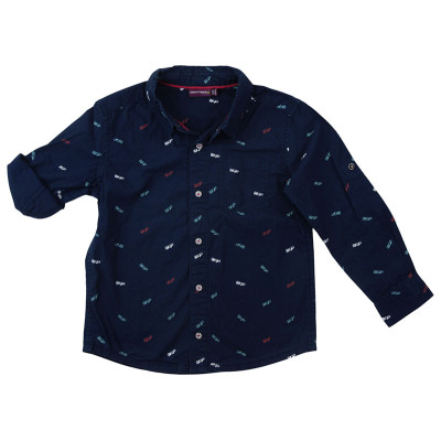 Hemd mit langen Ärmeln - Sergent Major - 104 cm (4 Jahre) – Secondhand-Babykleidung/-Kinderkleidung von Sergent Major – Les P
