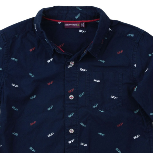 Hemd mit langen Ärmeln - Sergent Major - 104 cm (4 Jahre) – Secondhand-Babykleidung/-Kinderkleidung von Sergent Major – Les P