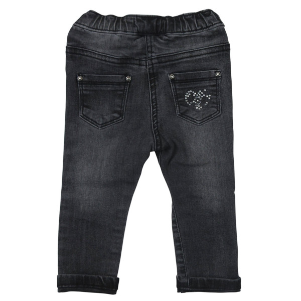 Jean gris - 12 mois (80) – Vêtement d’occasion bébé/enfant  – Les Ptits Potes