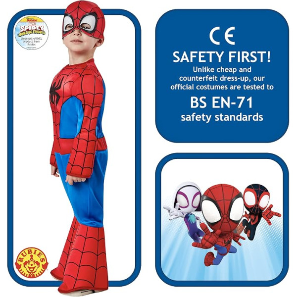 Déguisement de Spiderman neuf - 3-4 ans