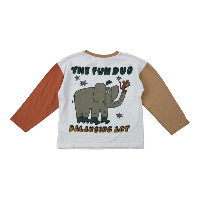 T-shirt met lange mouwen - Zara - 104 cm (4 jaar) – Tweedehands baby- en kinderkleding van Zara – Les Ptits Potes