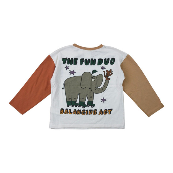 T-shirt met lange mouwen - Zara - 104 cm (4 jaar) – Tweedehands baby- en kinderkleding van Zara – Les Ptits Potes